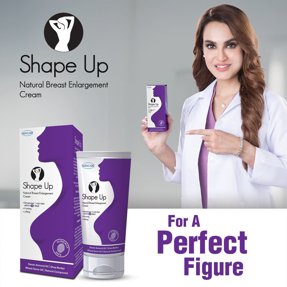 Shape Up Breast Enlargement Cream